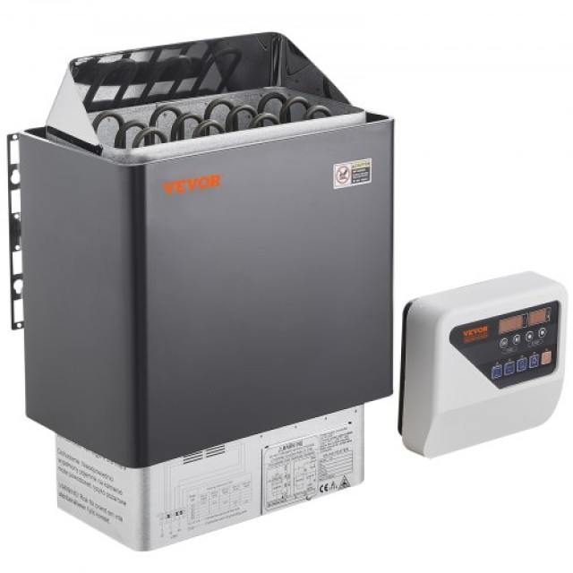 VEVOR  Ηλεκτρική Σόμπα Σάουνας 6KW με Ψηφιακό Έλεγχο για 5-9 m3 Σπα Σπιτιού  DSSNLWKLXB6KWNG5KV8