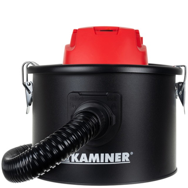 Kaminer 10L Σκούπα Βιομηχανική χωρίς Σακούλα με Λειτουργία Φυσητήρα για Τζάκια, Στάχτες και Σκόνη 26240