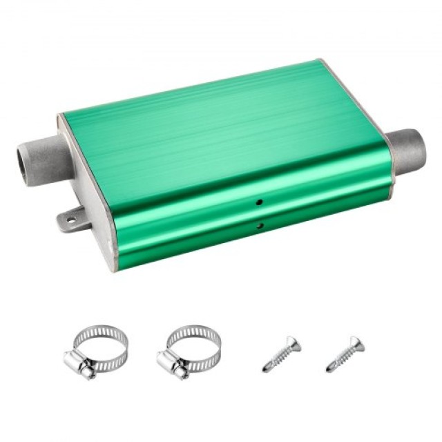 VEVOR Σιγαστήρας Πετρελαιοκινητήρα Diesel 24mm, με Αλουμινένιο Σωλήνα Εξάτμισης για 2KW, 5KW, 8KW QGPJPQGXYQKJ4NMOO001V0