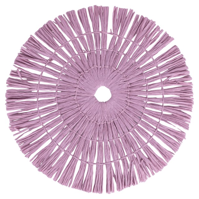 Villa DEste  Σετ 6 τμχ Στρογγυλό πλεκτό σουπλά 38 εκ. από χαρτί Call me Cherry 5921753