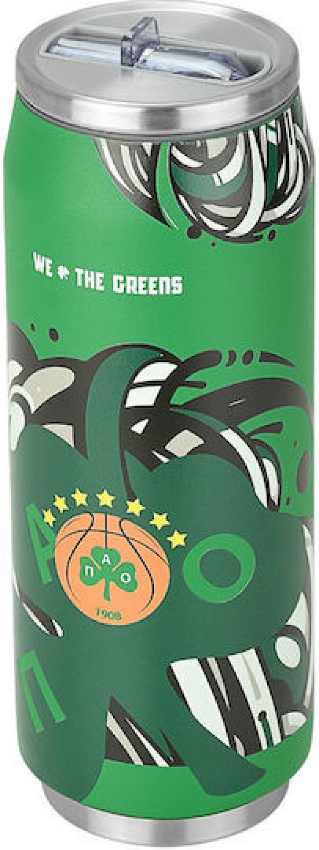 ESTIA Θερμός Ταξιδιού 500ml Παναθηναϊκός BC We the Greens  00-27124