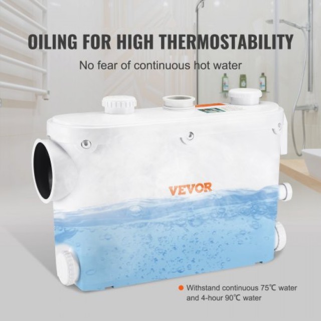 Αντλία Μακερατέρ VEVOR 500W για Τουαλέτα & Νεροχύτη MTJZ500W8MWC3PI5XV2
