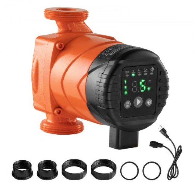 VEVOR Αντλία Κυκλοφορίας Υψηλής Απόδοσης LPS25-6BP/130 για Συστήματα Θέρμανσης Οικίας LWKJNPBB58LPK61OS001V2