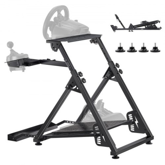 VEVOR Ρυθμιζόμενη & Πτυσσόμενη Βάση Τιμονιού για Logitech G923 G920 G29 G27 XXZJXXFGCG00EHKMT001V0