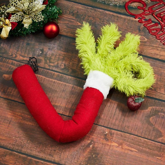 BAKAJI Χριστουγεννιάτικο Στολίδι Χέρι Πειραχτήρι Πράσινου Ξωτικού για Δέντρο 02842845