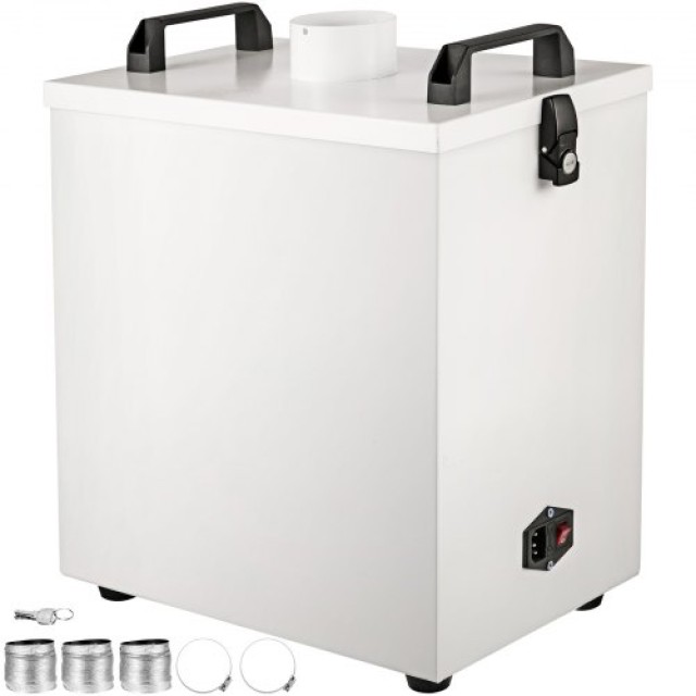 VEVOR Φορητός Καπνοσυλλέκτης 80W 180m3/h 220V για CNC Laser με Χαμηλό Θόρυβο 58 dBA YWJHJ000000000001V2