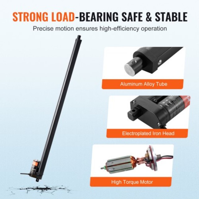 VEVOR Γραμμικός Ενεργοποιητής 12V 20 0.55/s 220lbs IP54 CGXXZXQ20INCR452NV9
