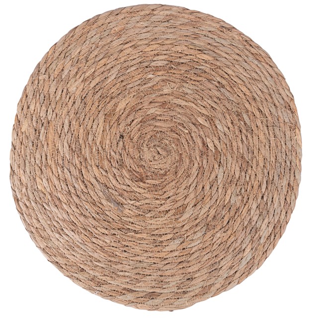 Villa dEste Home Στρογγυλό σουπλά 40 εκ από φυσικές ίνες - Natural 5904269