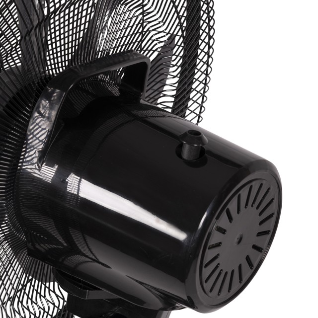 Kooper Ανεμιστήρας δαπέδου με στρογγυλή βάση, 3 ταχύτητες και ταλάντωση, 50 W, ύψος 125 cm, μαύρο Kooper 5923128