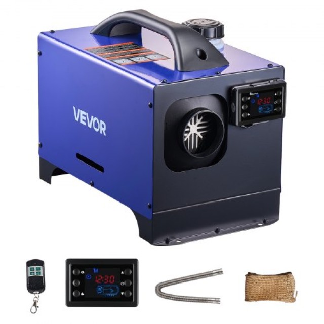VEVOR Φορητός Πετρελαιοθερμαντήρας 8KW με Τηλεχειριστήριο και LCD, 12V/24V για Οχήματα QNCYJRQ25NYFOH0I0001V9