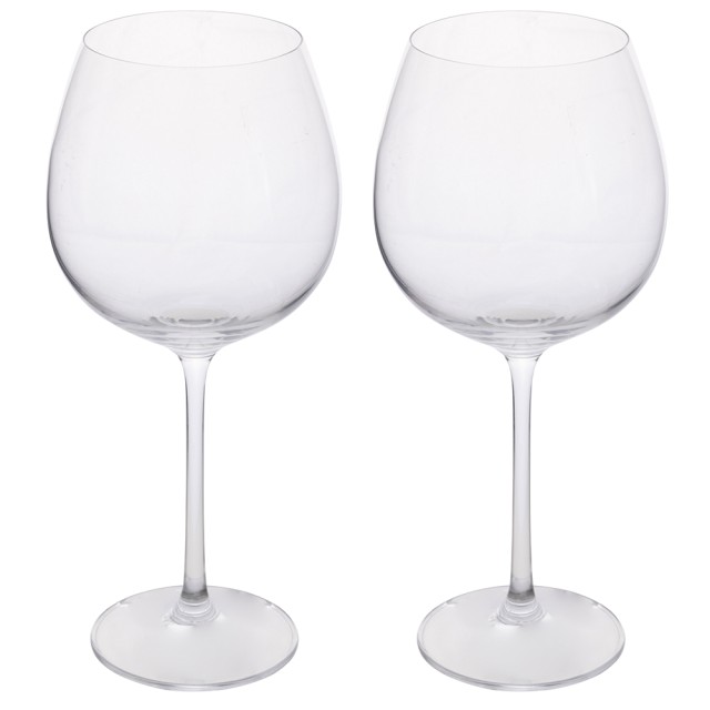 Galileo Σετ 2 ποτήρια κρασιού 660 ml από διάφανο γυαλί Jasmine Sibilla 5918847