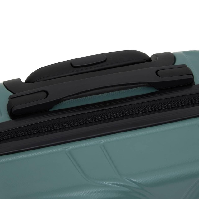 5FIVE Simply smart Ανθεκτική Βαλίτσα Καμπίνας ABS με 8 Ρόδες, 36 x 20 x 45 cm Πράσινη 213501B
