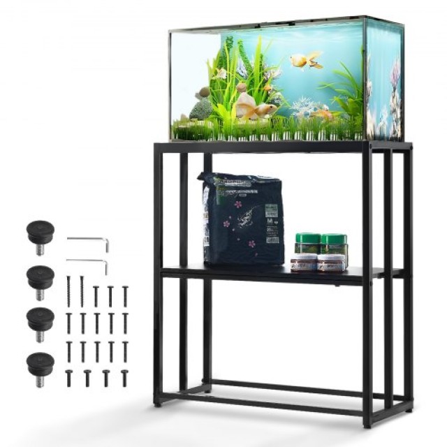 Βάση Ενυδρείου VEVOR, 20 Γαλόνια, 24.8x13x30 ιντσών, 167.6 lbs, Μαύρη  GZSZXZJG20JLIF7PSV0