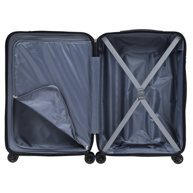 Galileo Μικρή Βαλίτσα με 4 Περιστρεφόμενες Ρόδες 360, Κλείσιμο με Διπλό Συνδυασμό Φερμουάρ Diamond 5905384