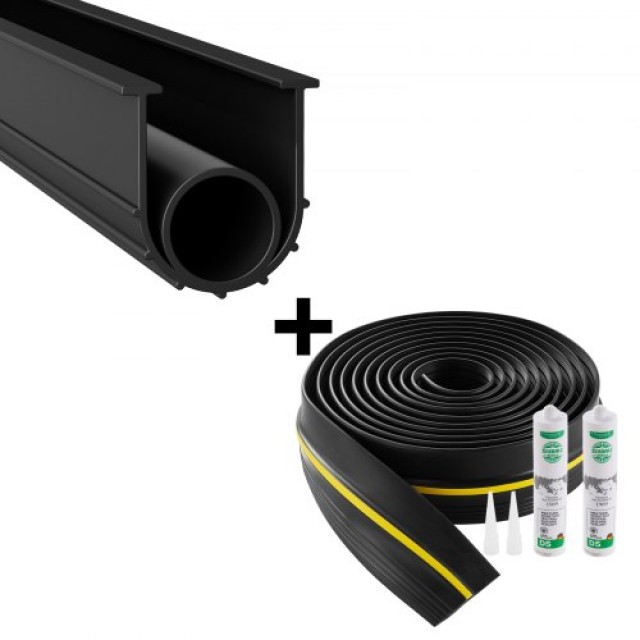 VEVOR Κιτ Σφραγίδας Πόρτας Γκαράζ 20 FT Αδιάβροχο PVC MFTMXBT2J20F01O7KV0