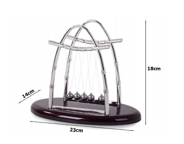Εκκρεμές με μπάλες του Νεύτωνα για γραφείo XXL 5907451308561 VERK GROUP