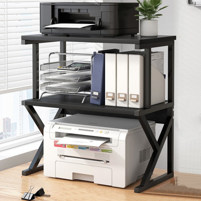 Shally Dogan  Υποστήριξη για εκτυπωτή Ράφι πολλαπλών χρήσεων Μαύρο Ράφι 3 επιπέδων  02840243