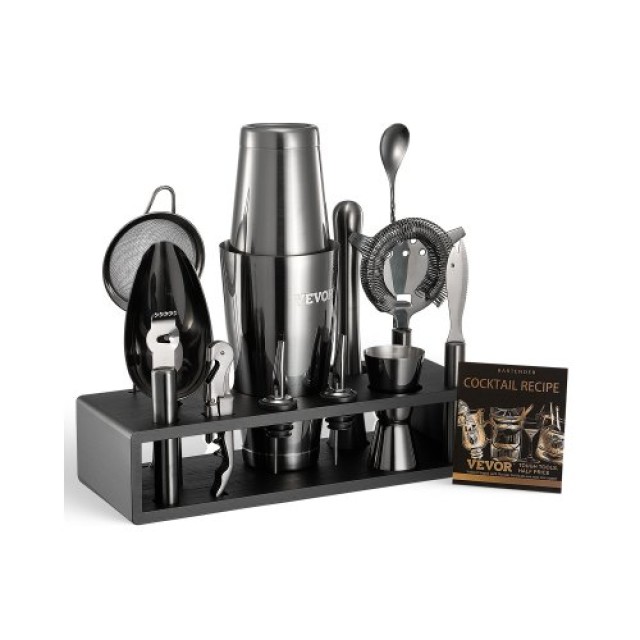 VEVOR Σετ Κοκτέιλ 13 Τεμαχίων Ανοξείδωτο Gunmetal JBYJTZBSDB13YDEEDV0
