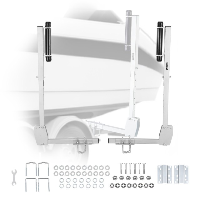 VEVOR Ρυθμιζόμενοι Οδηγοί Τρέιλερ για Βάρκες, 700-1050 mm, 2 Τεμάχια, Με Ομαλή Οδήγηση Κύλισης, Για Μεγαλύτερες Ψαρόβαρκες και Περιηγητικά Σκάφη CTCDGCK28740138GT001V0