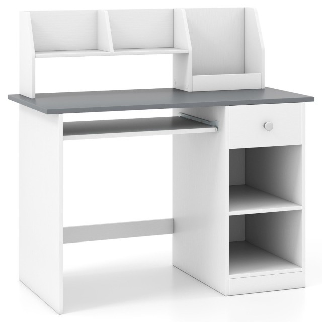 Costway Παιδικό Γραφείο Μάθησης 90 x 45 x 90 εκ. HY10492GR