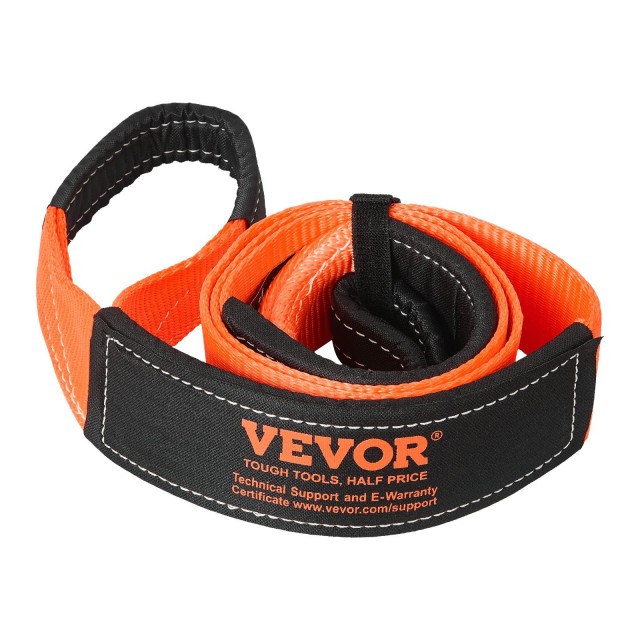 VEVOR Ιμάντας Έλξης Αυτοκινήτου 36000 lbs 8 ft Επείγουσα Χρήση Βαρέως Τύπου DZDL8FT3INCG38O3C001V0