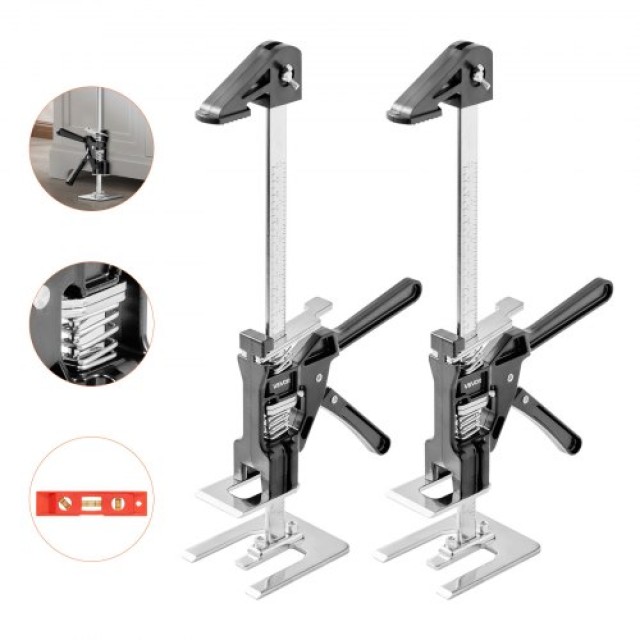VEVOR Σετ 2 Μαύρων Μοχλών Ανύψωσης 150kg 250mm TGQ250MM1DHS7CAGWV0