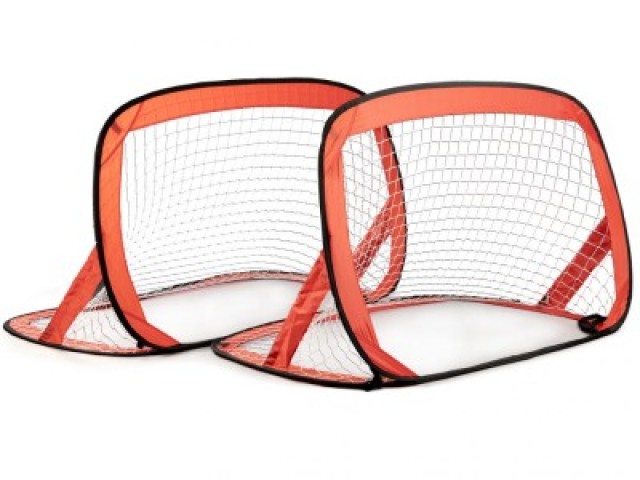 IPLAY Σετ με Δύο Ποδοσφαιρικά Τέρματα 110 cm για Ποδόσφαιρο 8156