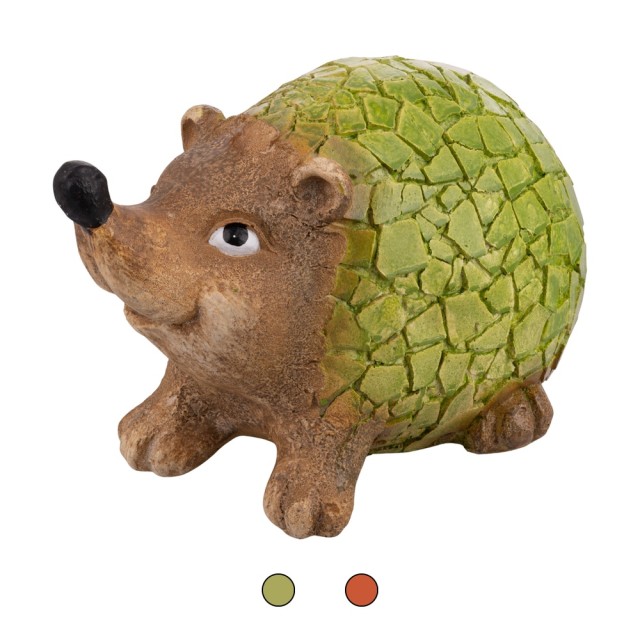 Galileo Σκαντζόχοιρος κήπου ύψους 23 εκ. από πολυρεσίνη με επεξεργασία εφέ μωσαϊκού Est 5921657 Τυχαία Επιλογή Χρωμάτων