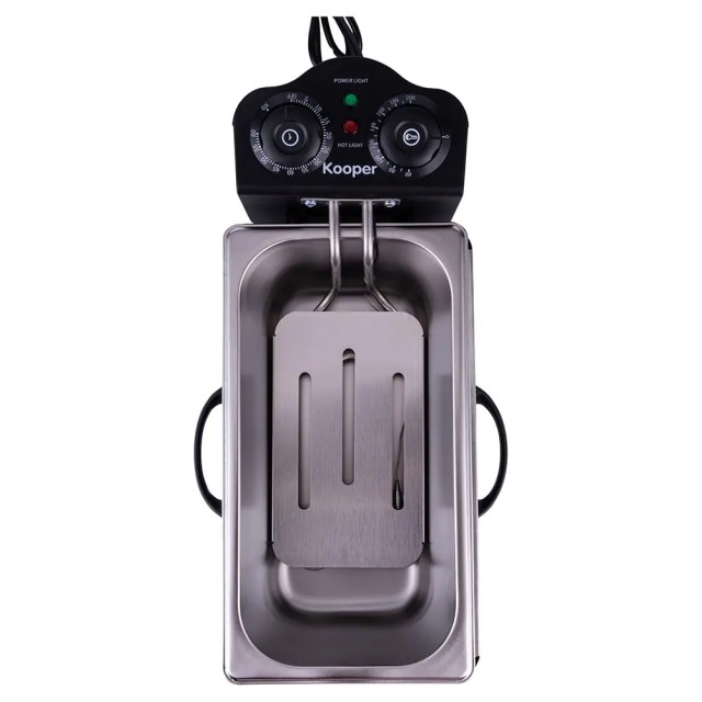 Kooper Φριτέζα Λαδιού 3L από Ανοξείδωτο Ατσάλι, 2000 W 5925044