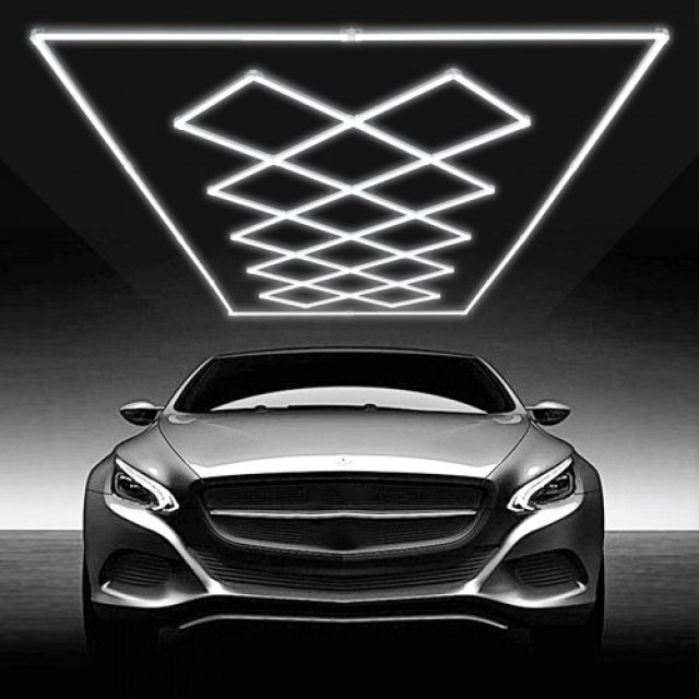 Φωτιστικό Γκαράζ LED VEVOR 88000LM 14 Πλέγματα  PJXCKDBS14G5DPQ8EV2