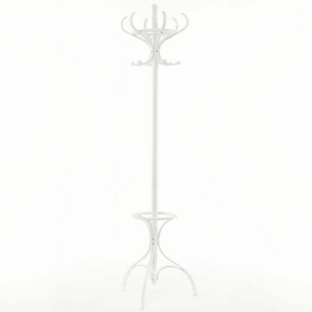 Costway Καλόγερος ρούχων με 12 γάντζους λευκός, 182 x 47,5 x 45 cm HW61709WH