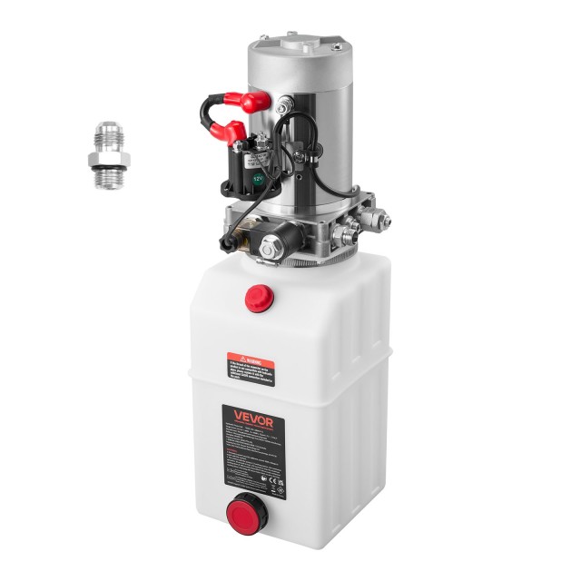 VEVOR Υδραυλική Μονάδα 7L για Ανατρεπόμενο Τρέιλερ - DC 12V 12VDZYSLYXCZS7IY6001V9