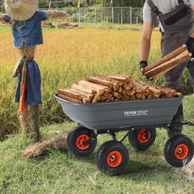 Βαρέως Τύπου Καρότσι Κήπου VEVOR 4 cu.ft 600 lbs SLZXTC600B005GQJAV0