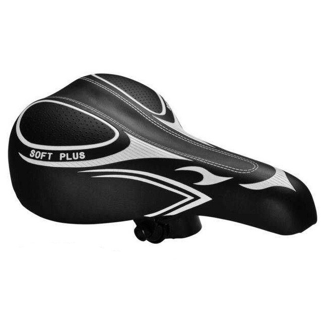 DUNLOP Σέλα Ποδηλάτου Soft Μαύρη Universal για MTB, Δρόμου και Πόλης 02816692
