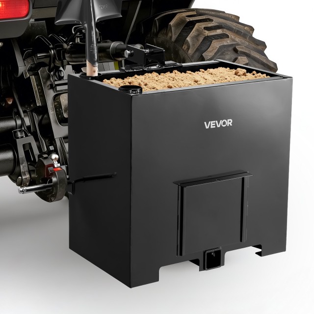VEVOR Ballast Box Αντίβαρο Τρακτέρ 3-Σημείων Κατηγορίας 1, 363 kg, Υποδοχή 55 mm, Ατσάλινο, Μαύρο TLJYZXHSDDSJ4CKZU001V0