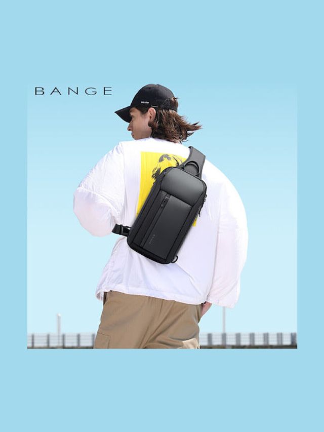 BANGE Ανδρική Τσάντα Στήθους Γκρι 7566-Grey
