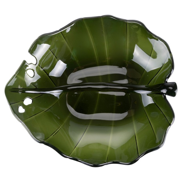 Villa dEste Home Πράσινο Μπολ Φύλλου 22.5x19 εκ 400 ml La Cucina 5921990