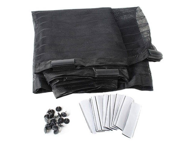 Σίτα Πόρτας με Μαγνήτες 210x100cm &Αυτόματο Κλείσιμο Μαύρο5907451306154 Verk Group