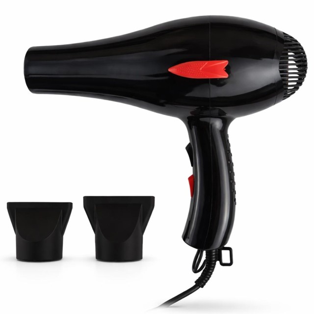 BAKAJI Επαγγελματικό Πιστολάκι Μαλλιών 2000W με Διπλό Ακροφύσιο για Γρήγορο Στέγνωμα 02001669
