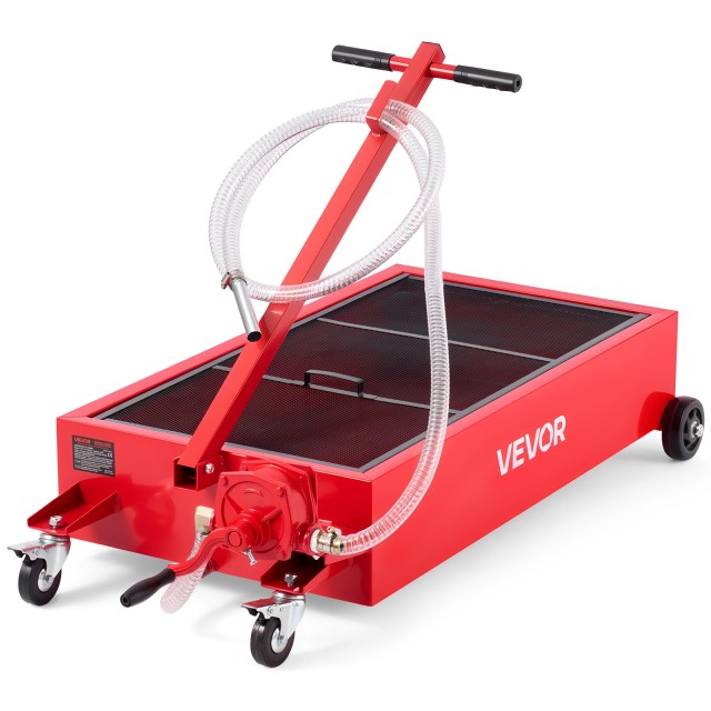 VEVOR Οριζόντια Κάσα Στραγγίσματος Λαδιού 75.7 L με Χειροκίνητη Αντλία και Λαβή T, 2.2 m Σωλήνα SDWSPYCJS20GXVX4S001V0