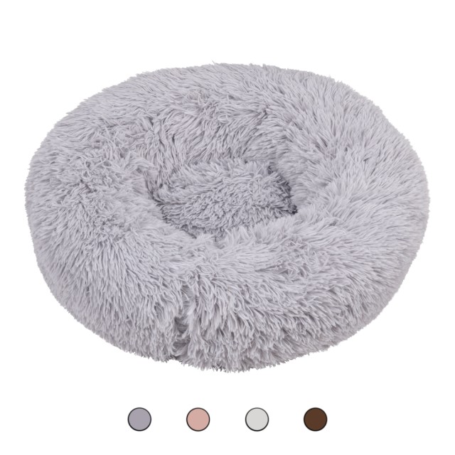 Galileo Κουβούκλιο shaggy στρογγυλό 50 cm με επένδυση και αντιολισθητική βάση Duppid 5912483 Τυχαία Επιλογή Χρωμάτων