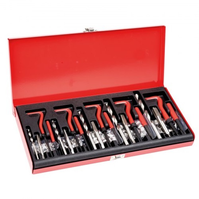 VEVOR  Σετ Επισκευής Σπειρωμάτων Helicoil 166 Τεμ. M5 M6 M8 M10 M12 LWXLBGZ166PCQC00WV0