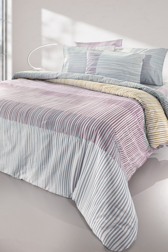 Guy Laroche Σετ 4τμχ Σεντόνια Lorenzo Multi με Λάστιχο 170x200+32 - 1110092125030