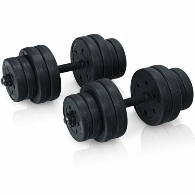 Σετ Ρυθμιζόμενοι Αλτήρες 30 Kg 2 τμχ Costway SP38532
