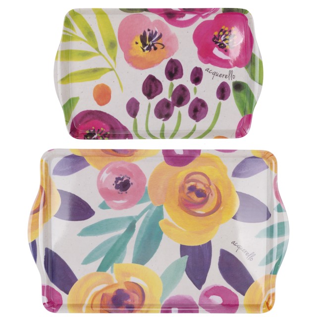 Villa dEste Home Σετ 2 Δίσκοι από Μελαμίνη Acquerello 2188677