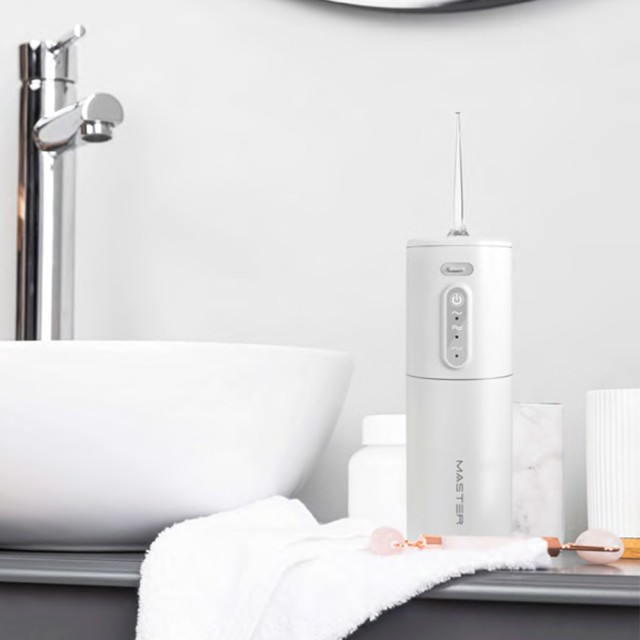 BAKAJI Ασύρματος Οδοντικός Υδροβολέας, Στοματικός Ποτίστας με 3 Λειτουργίες και 5 Κεφαλές 02001706