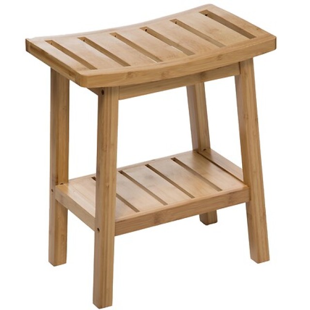 Σκαμπό Αποθήκευσης από Μπαμπού 39,5 x  25 x  46 cm 174605 5Five Simply Smart