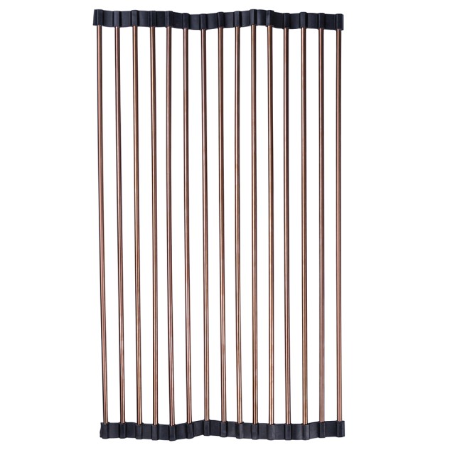 Villa dEste Home Αναδιπλούμενο Σχάρα Στραγγίσματος Νεροχύτη 47x28 εκ. Χρώματος Χαλκού - La Cucina 5912135