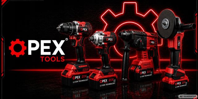 Verk Group OPEX TOOLS Παλμικό Κλειδί Μπαταρίας 21V Brushless 1000Nm με 2 Μπαταρίες 3Ah, Καρυδάκια, LED & Βαλίτσα (OPX28039) 5907451391945