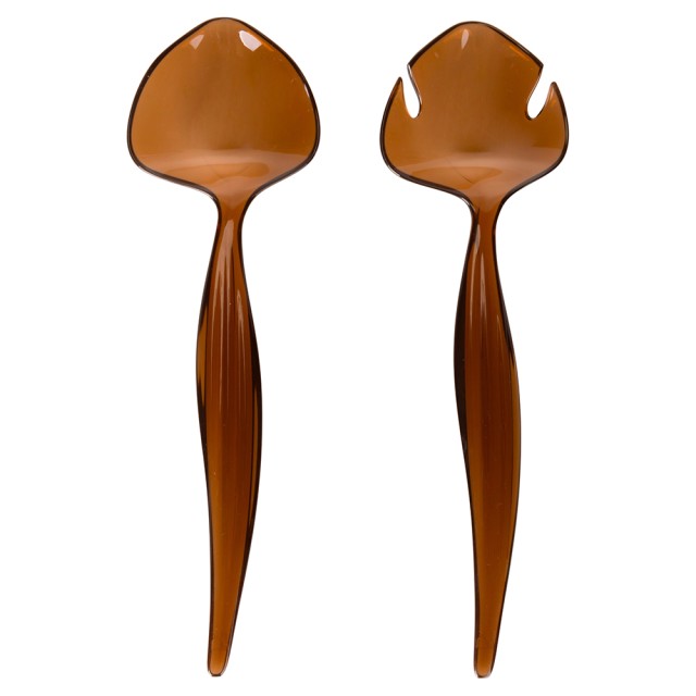 Villa dEste Home Σετ 2 Κουτάλες Σαλάτας Άμπα La Cucina 5913873